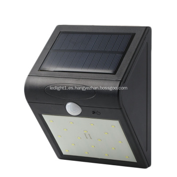 Sensor de movimiento inteligente Luz solar de jardín